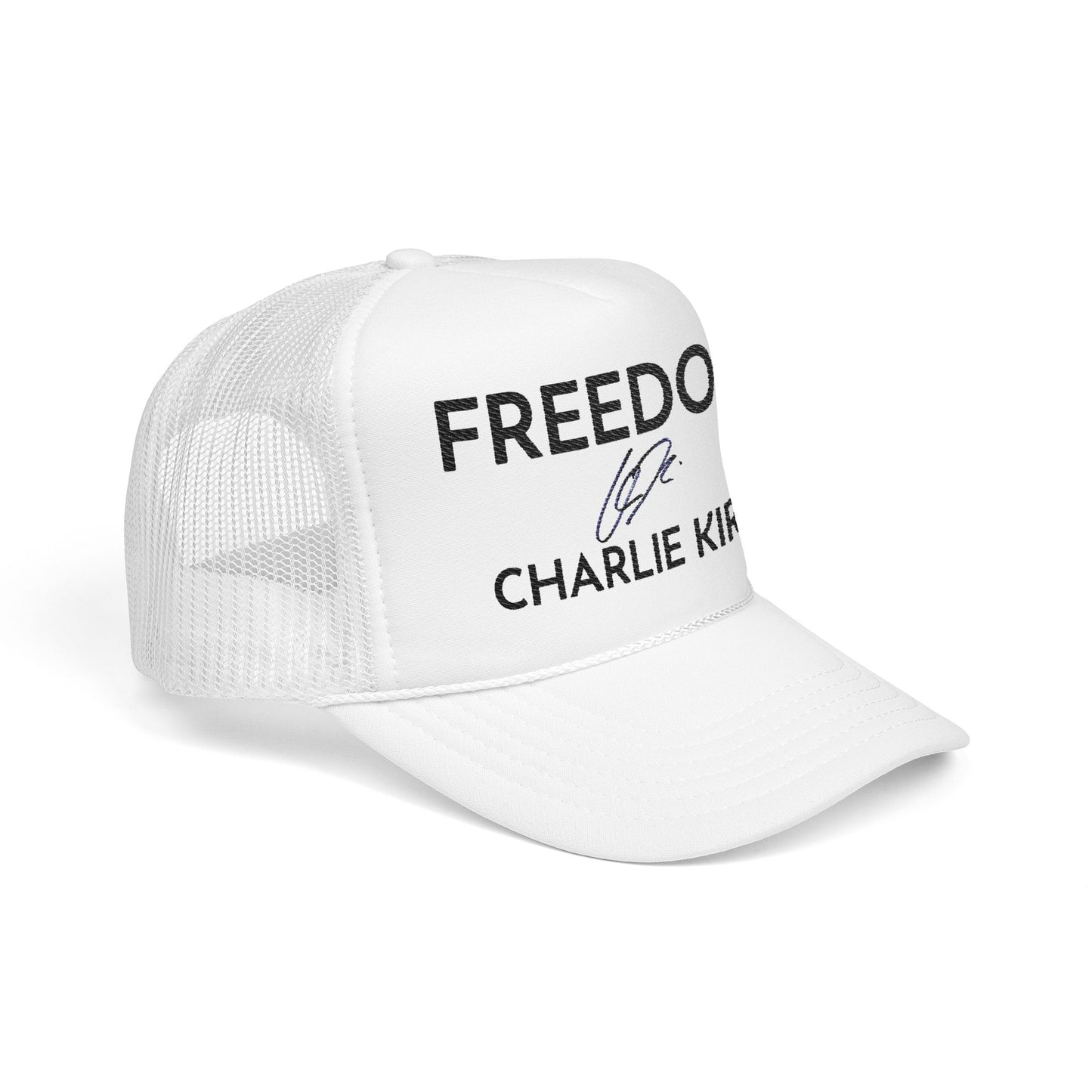 Charlie Kirk Freedom Signature Hat