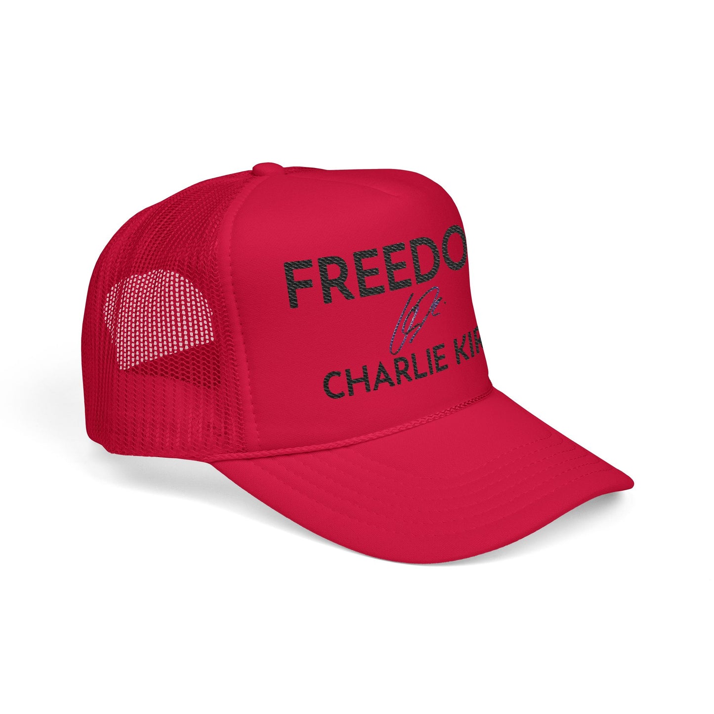 Charlie Kirk Freedom Signature Hat