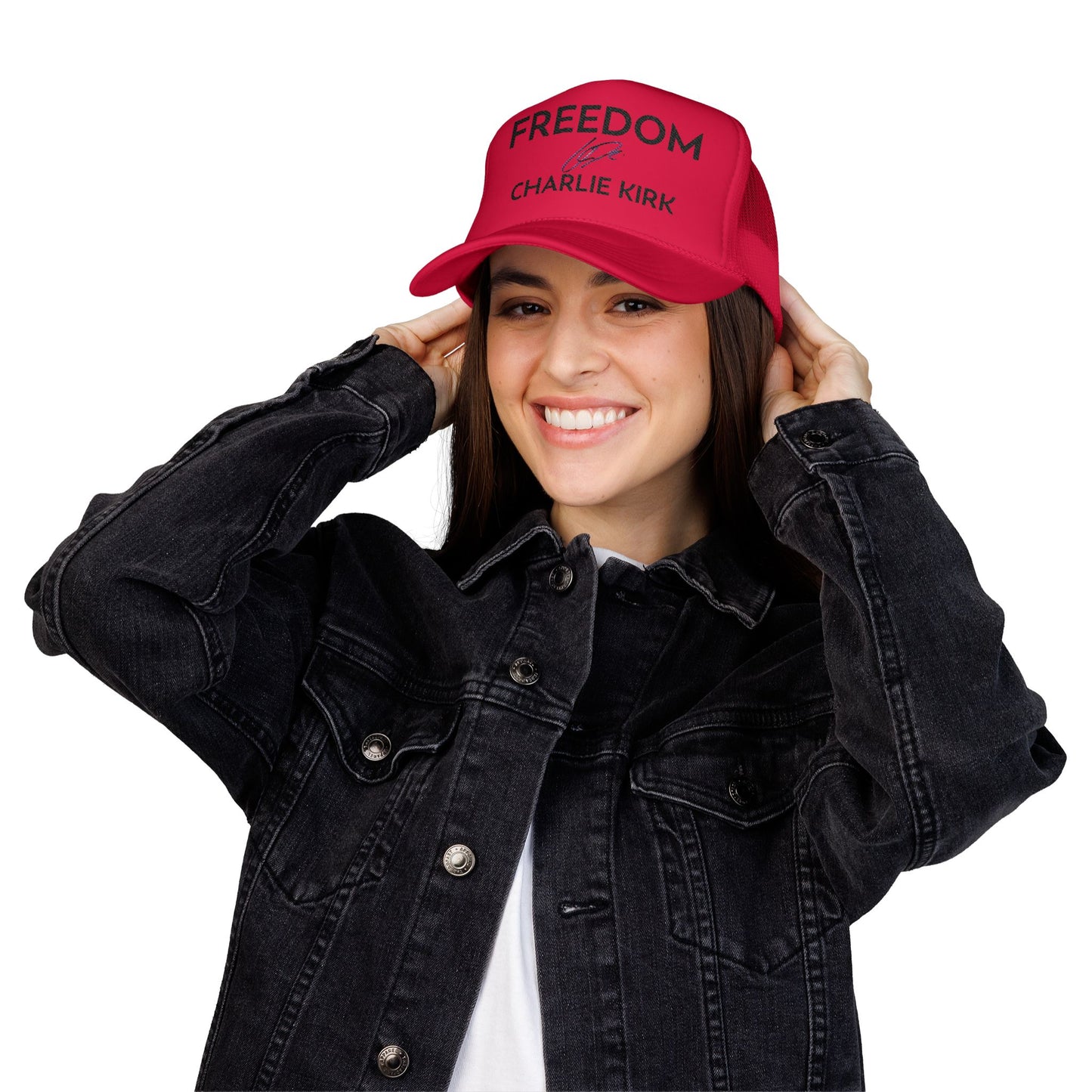 Charlie Kirk Freedom Signature Hat