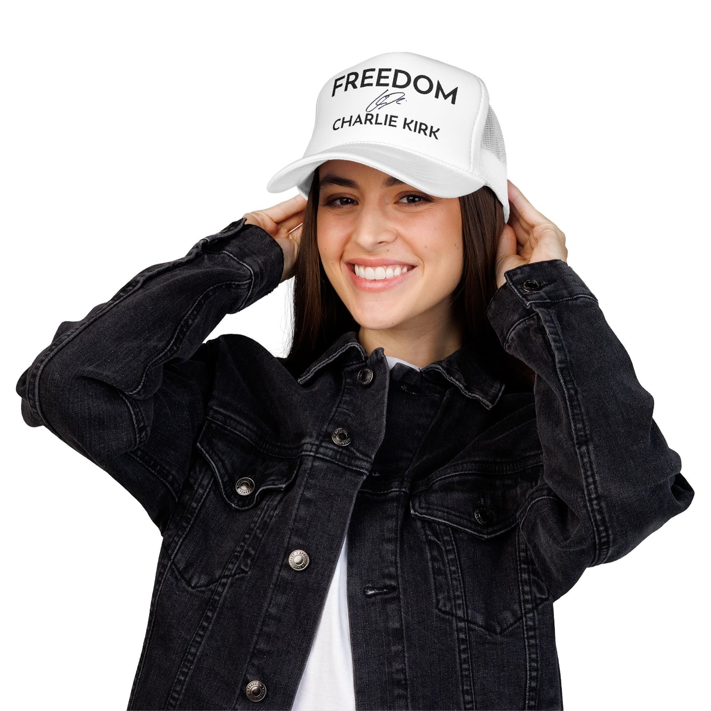 Charlie Kirk Freedom Signature Hat